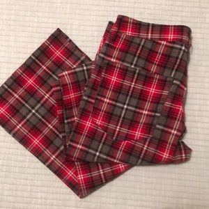 Vintage plaid pants